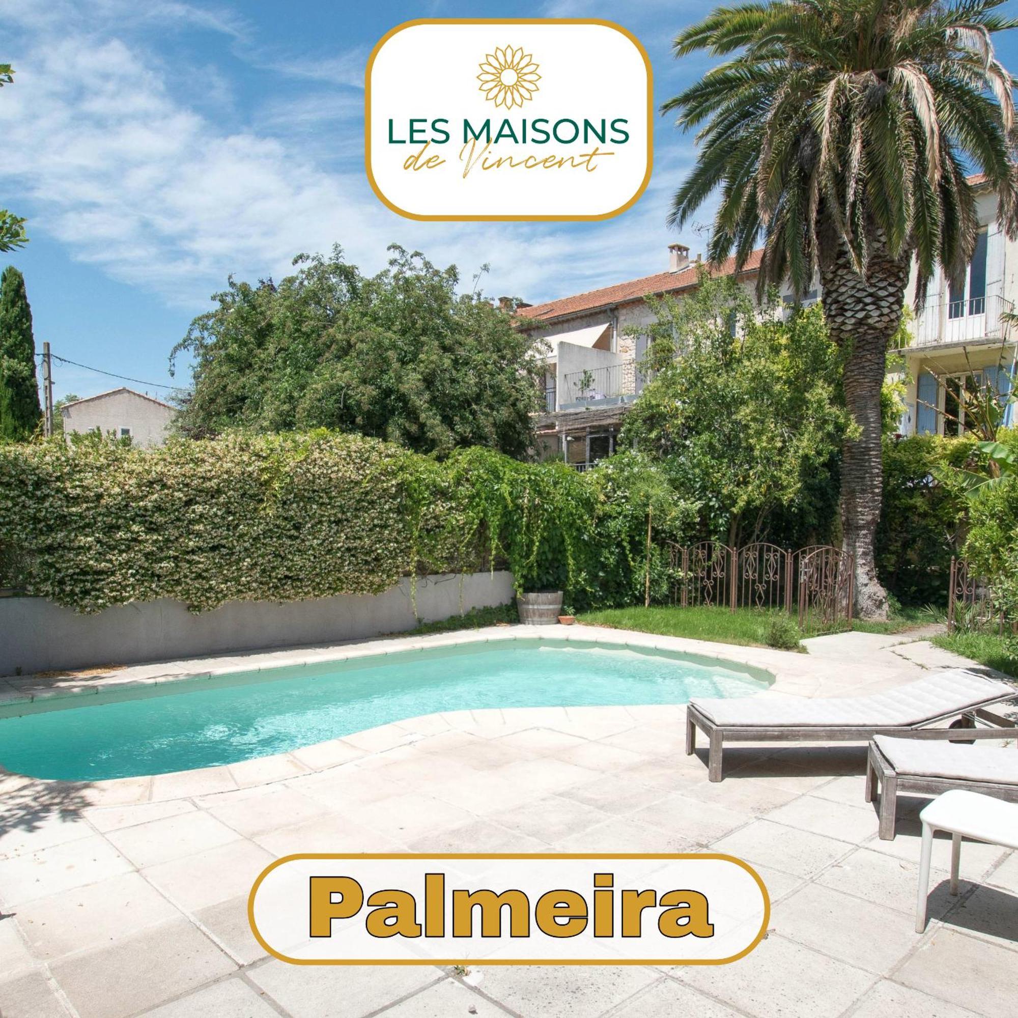 Palmeira, Piscine - Parking - Clim 아흘르 외부 사진